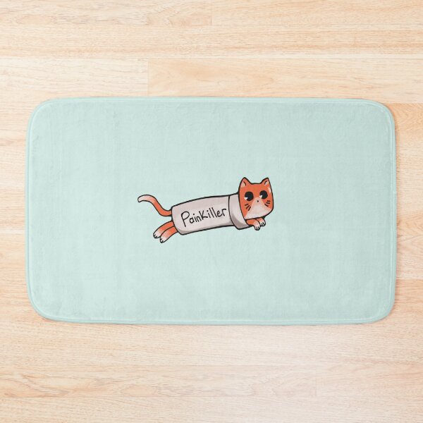 Item preview, Cute Painkiller Cat designed and sold by Neroaida.
