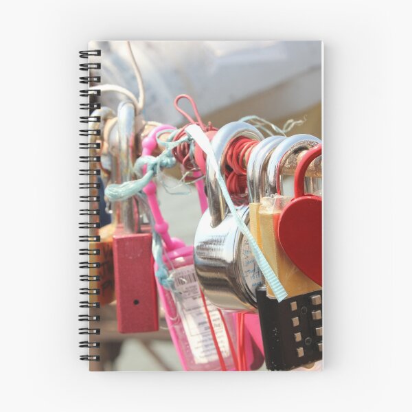 Item preview, NYC Love Locks on the Brooklyn Bridge designed and sold by AlteredAtelier.
