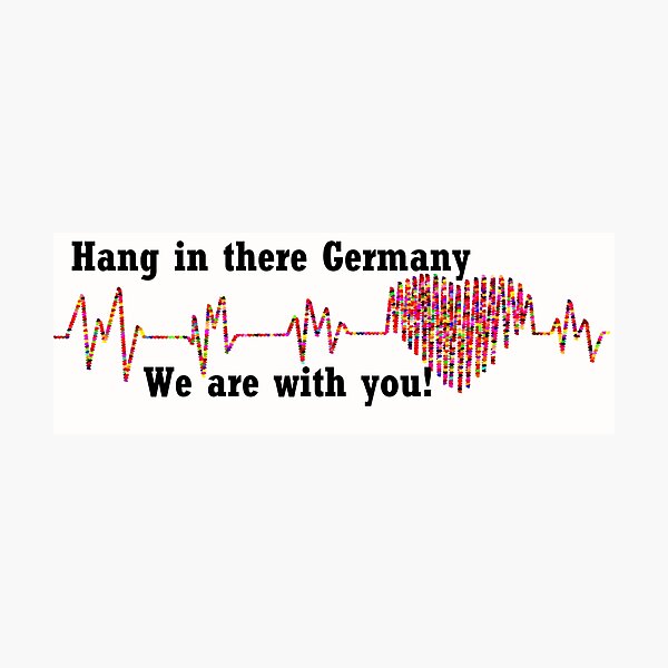 Item preview, Hang in there Germany designed and sold by PillowPuns.