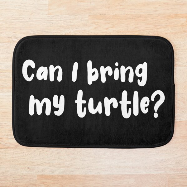 Item preview, Can I Bring My Turtle? 2 designed and sold by LoveLifeRandom.
