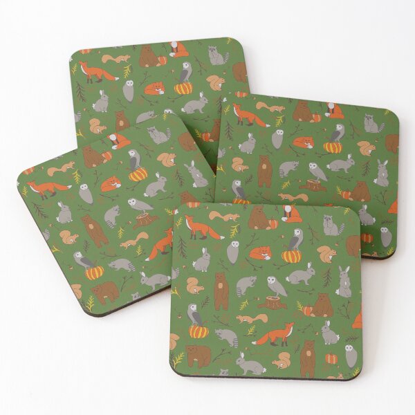 Item preview, Green Forest Friends  designed and sold by JPuckett-Design.