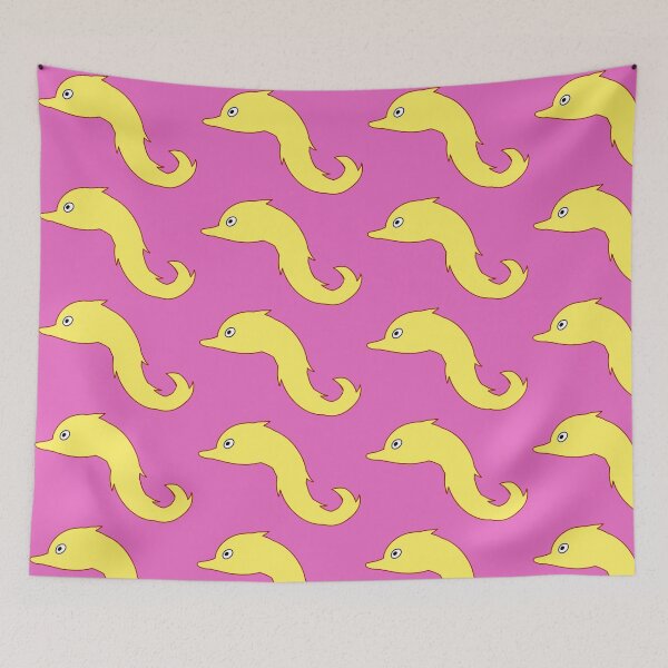Item preview, Fun Yellow and Pink Worm on String designed and sold by Niftjie.