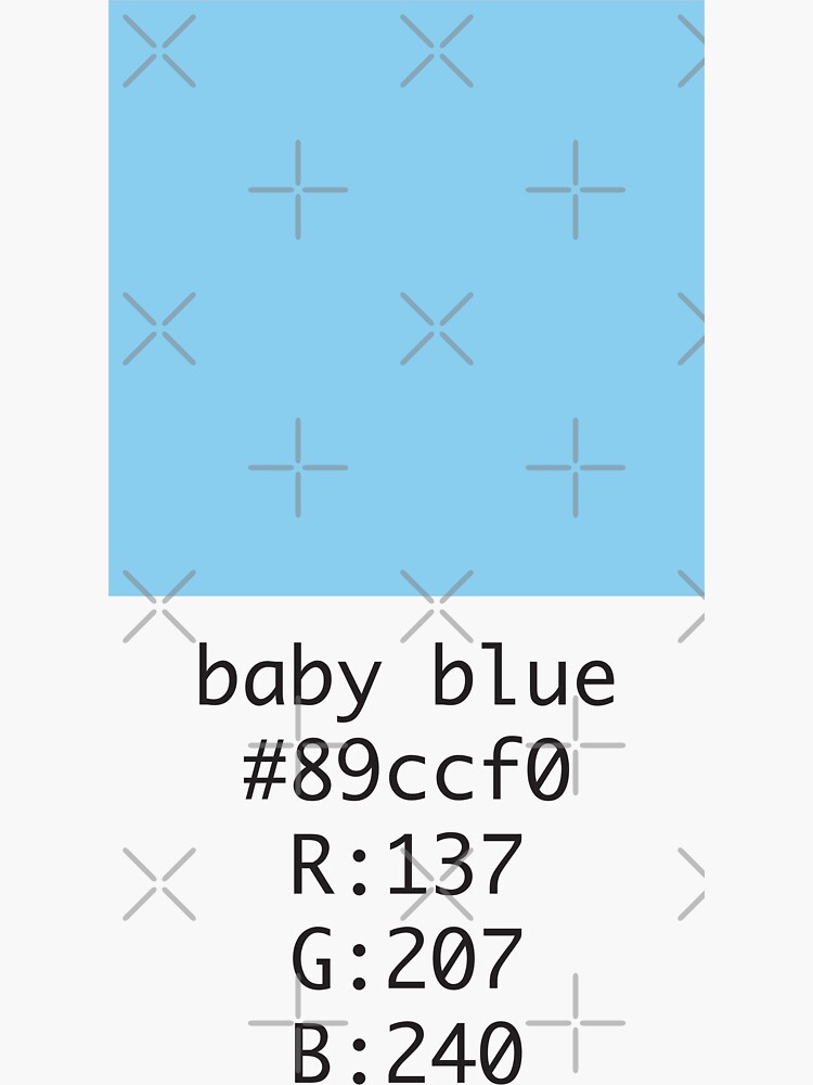 baby-blue-hex-and-rgb-code-sticker-for-sale-by-number3art-redbubble