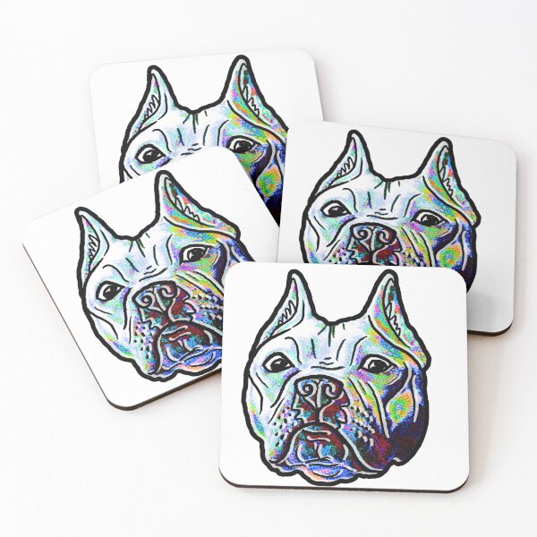 Item preview, Painted Pitbull #2 designed and sold by jaekdraws.