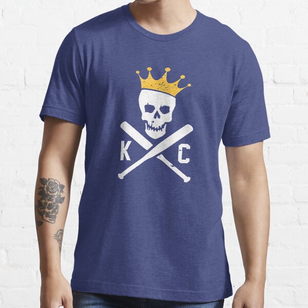 Kansas City Royals - Skull & Crossbones Essential T-Shirt