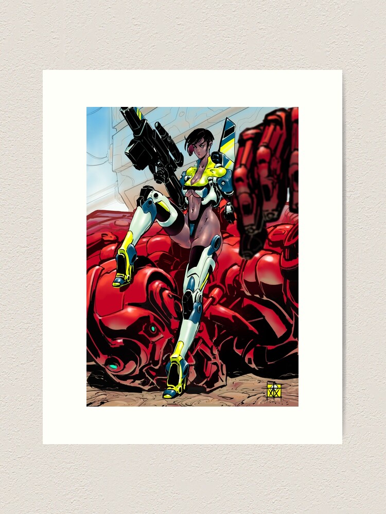 Alternate view of big game hunter Art Print