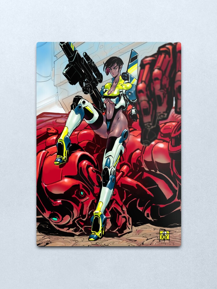Alternate view of big game hunter Metal Print