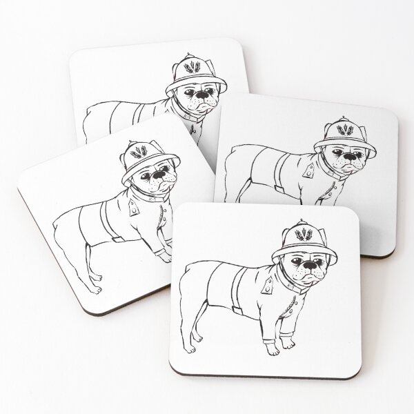 Item preview, French Bulldog Police Dog (K9) - Outline designed and sold by Barbara Gibbings.