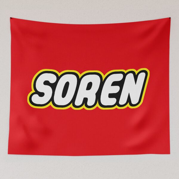 Item preview, Soren Birthday Retro Bricks gift. For Trending Brick Lovers like Soren designed and sold by Urosek.