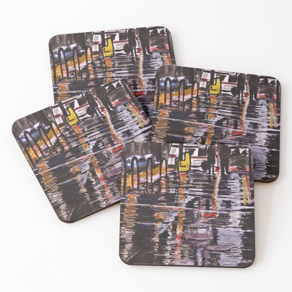 Item preview, rainy season designed and sold by Blissful Brushes.