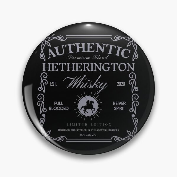Item preview, HETHERINGTON Whisky Label | Border Reivers designed and sold by yourscotborders.