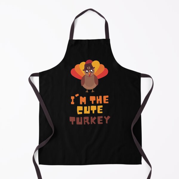 Item preview, I'm The Cute Turkey Funny Family Thanksgiving Gift Design designed and sold by praewapy.