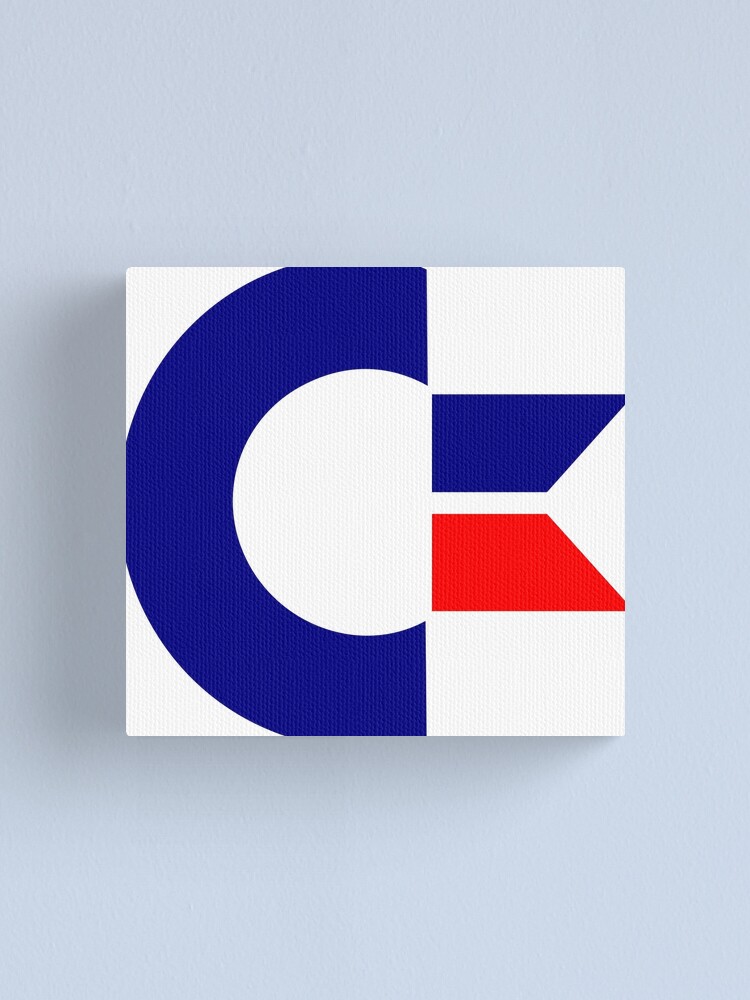 computer retro logo" Canvas Print by newpepsi95 Redbubble