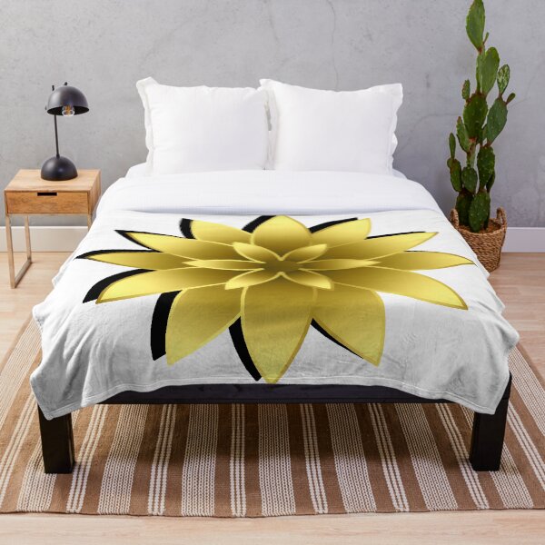 Item preview, Palmera Hojas Oro designed and sold by CreativeBlue.