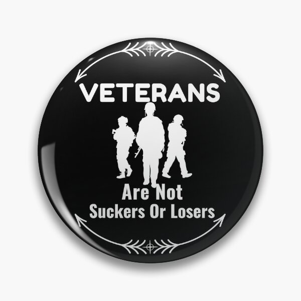 Item preview, Veterans Are Heros Not Suckers Not Losers  designed and sold by Style2Vie.