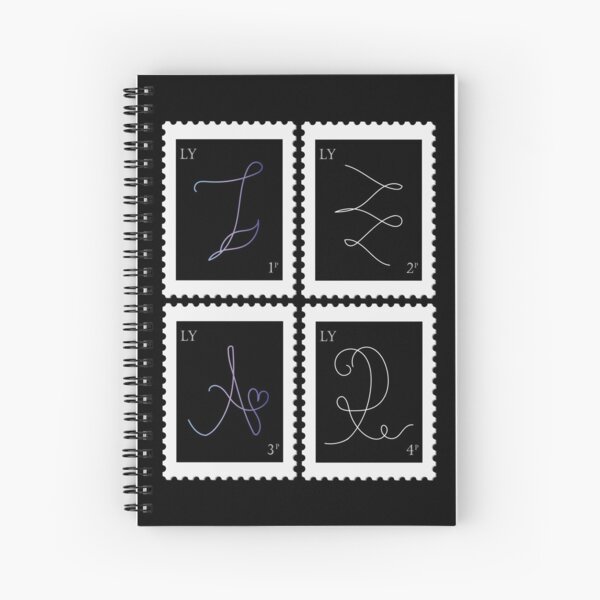 BTS Love Yourself Tear Stamp Spiral Notebook