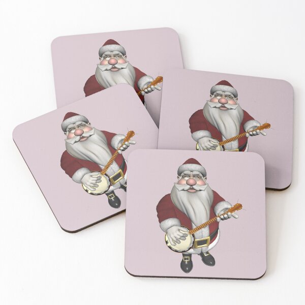 Item preview, - Santa Claus Playing Banjo designed and sold by Mythos57.