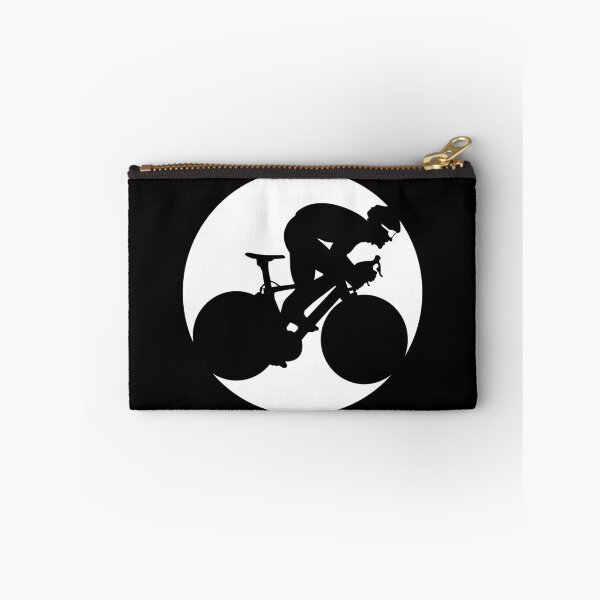 Item preview, Road Cyclist Sprinting Black and White designed and sold by RabeDesigns.