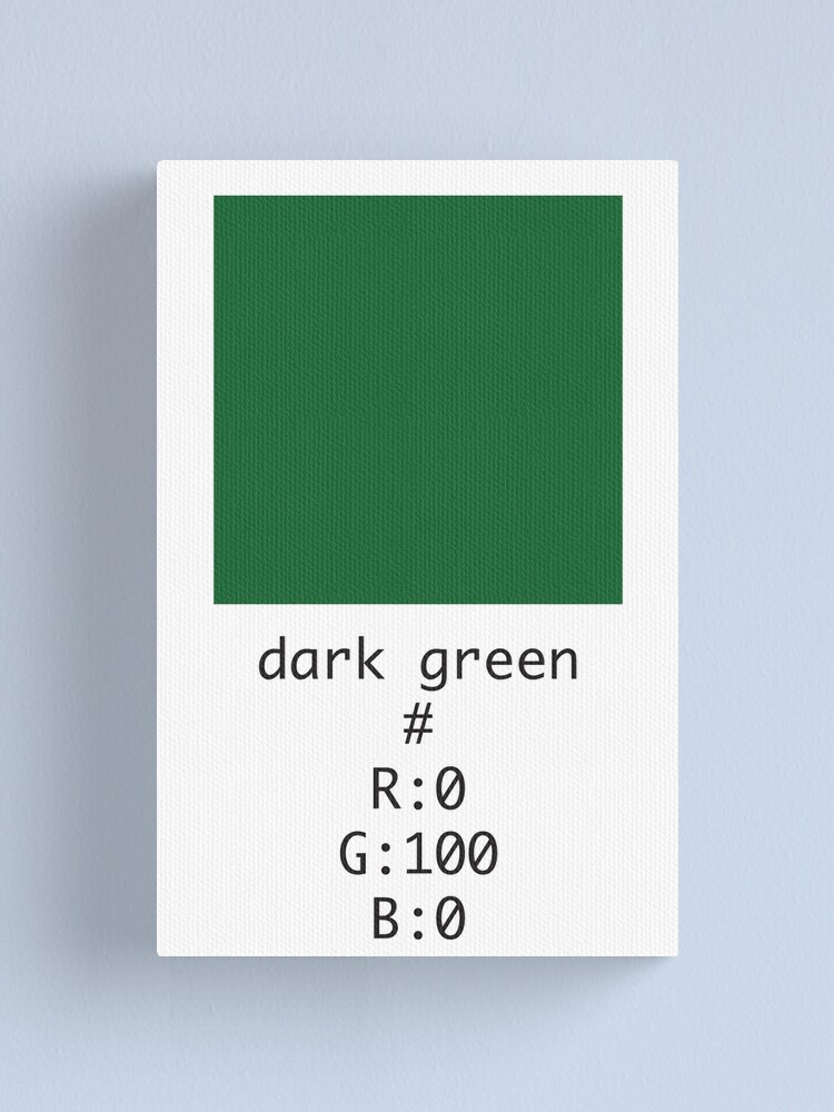Dark Green Color Codes - The Hex, RGB and CMYK Values That You Need