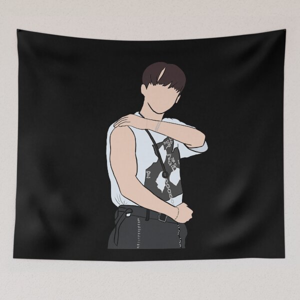 Item preview, Sticker -  Changbin , Stray Kids  designed and sold by Amy Hearts.