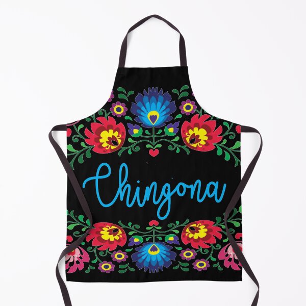 CHINGONA mask, chingona phone case, LATINA HERITAGE Apron