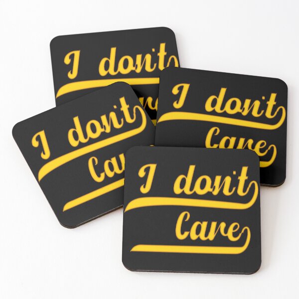 Item preview, I Don't Care designed and sold by aventi24.