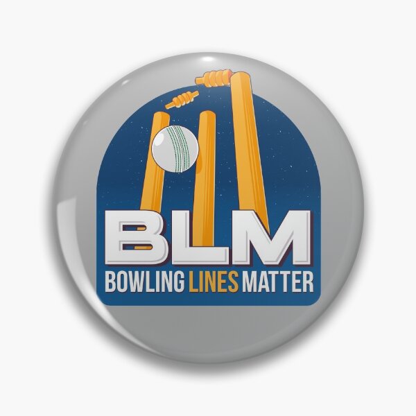 Item preview, Cricket Bowling Lines Matter designed and sold by Bubsart78.