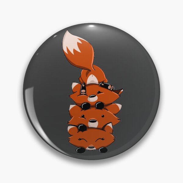 Item preview, Foxie Pile designed and sold by Art by Morgan Campillo.