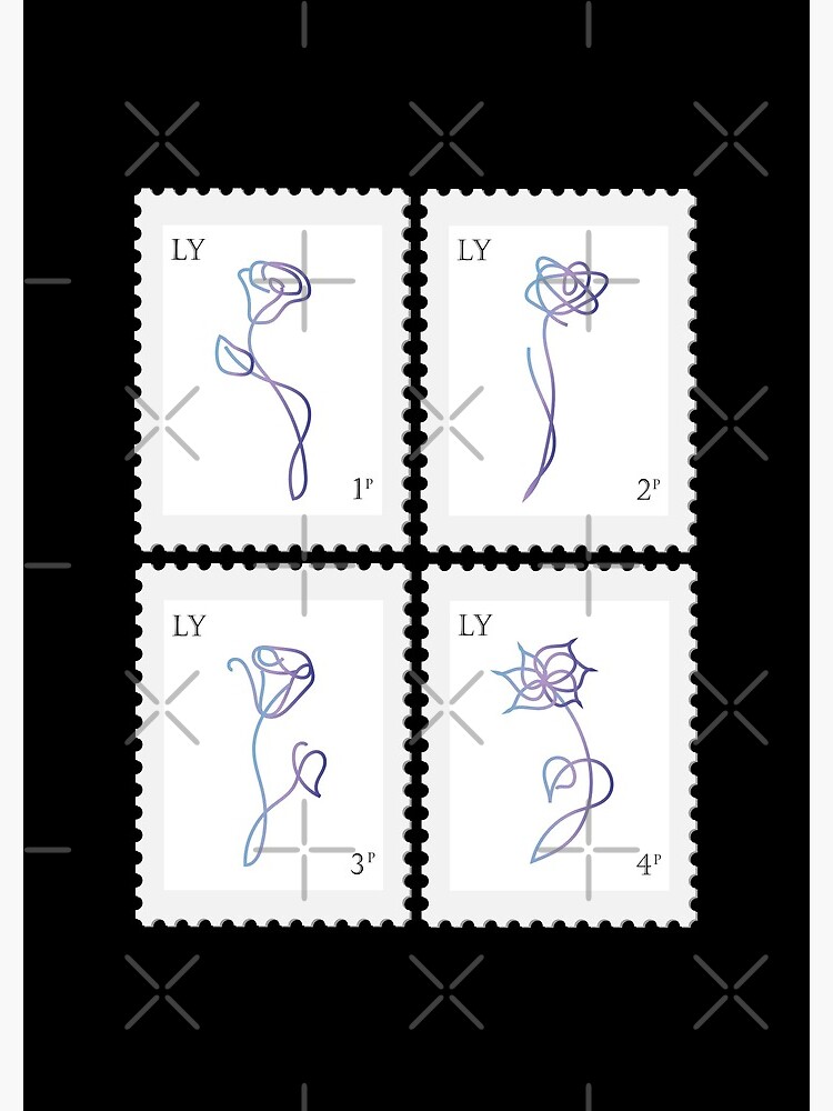 BTS Love Yourself Her Stamp by LondonKpopSt
