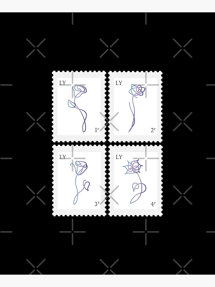 BTS Love Yourself Her Stamp by LondonKpopSt