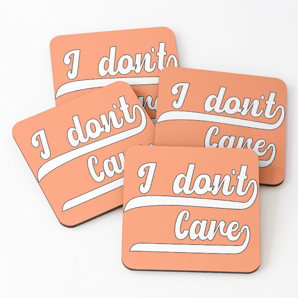 Item preview, I Don't Care designed and sold by aventi24.