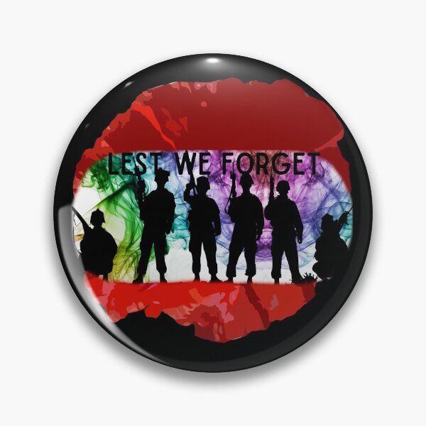 Item preview, Lest We Forget - Support Our Military designed and sold by sherwinc.