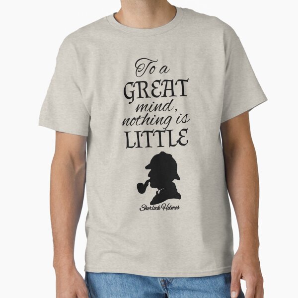 Item preview, Sherlock Quotes 221B Baker St. British Detective Vintage Literary Gifts designed and sold by TopTeeShop.