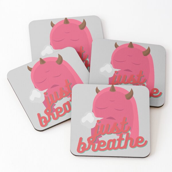 Item preview, Cute Monster Inspirational Quote designed and sold by PandaSoul.