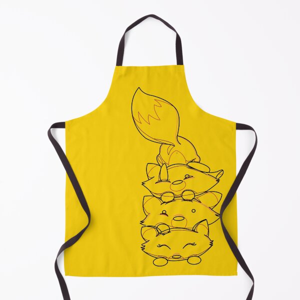 Item preview, Foxie Pile (Lines) designed and sold by Art by Morgan Campillo.