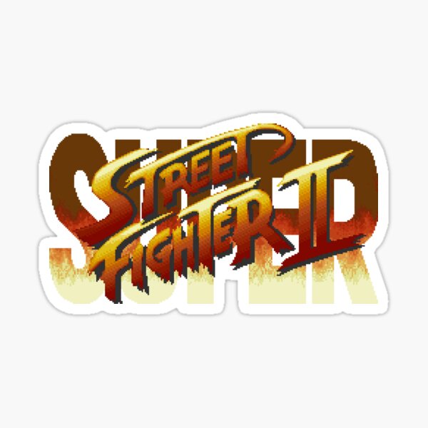 Akuma Street Fighter III Videogames Neo-Geo Pixel Art Sticker by  Mr-Retropixel