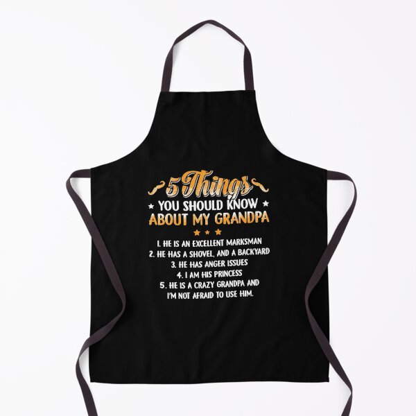 Item preview, 5 Things You Should Know About My Grandpa designed and sold by RosaMapes.