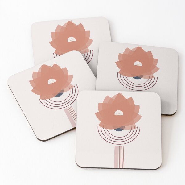 Item preview, Terracotta abstract flower  designed and sold by Anastasia  Bagia.