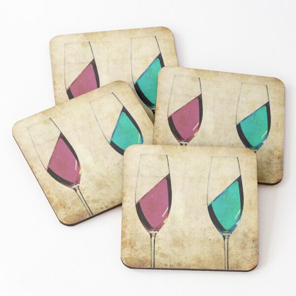 Item preview, Two glasses of wine designed and sold by LaGalleria-BNS by Moses Benson Gallery.