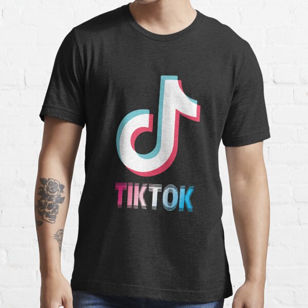 Blurry tik top logo Essential T-Shirt
