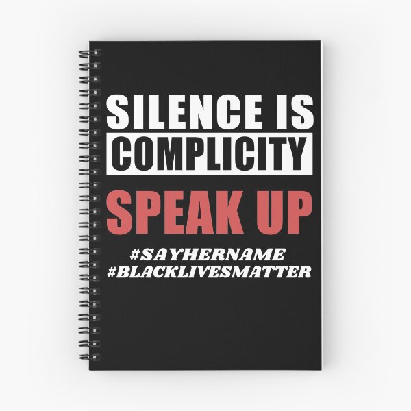 Item preview, Silence is Complicity Speak Up - Anti Racism designed and sold by HepiusArt.