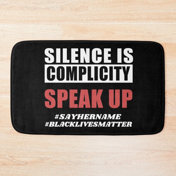 Item preview, Silence is Complicity Speak Up - Anti Racism designed and sold by HepiusArt.