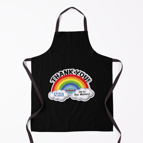 Item preview, Thank You NHS and all Key Workers Rainbow Coronavirus COVID-19 UK 2020 designed and sold by Sean Moon.