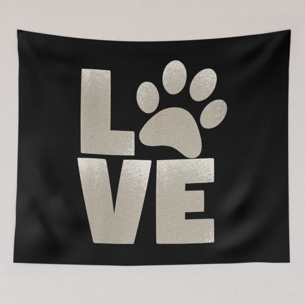 Item preview, Womens Love Dog Paw Print for Dog Paw Lover and Dog Owner  designed and sold by RosaMapes.