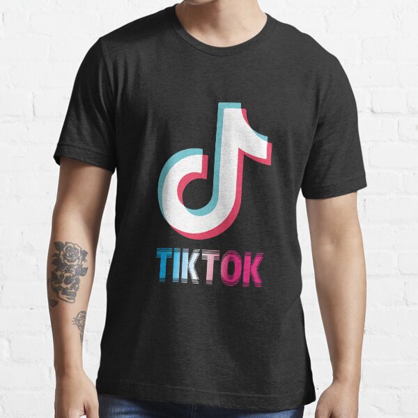 Blurry tik top logo Essential T-Shirt