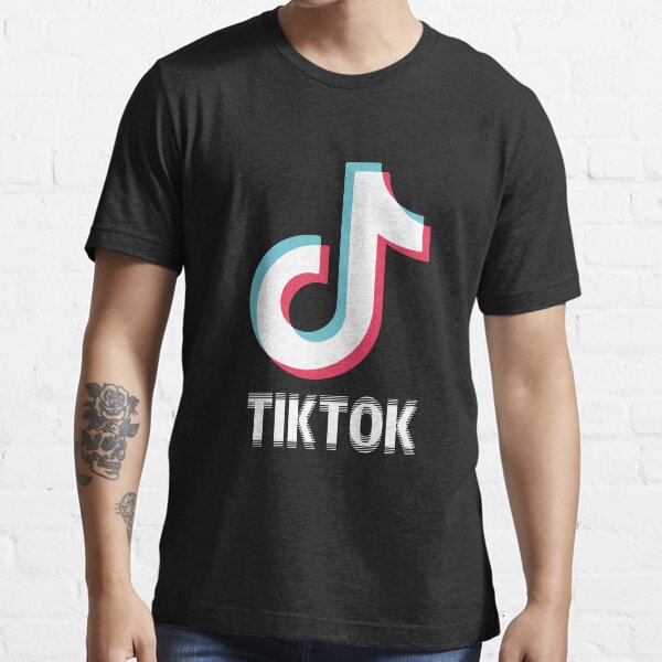 Blurry tik top logo Essential T-Shirt