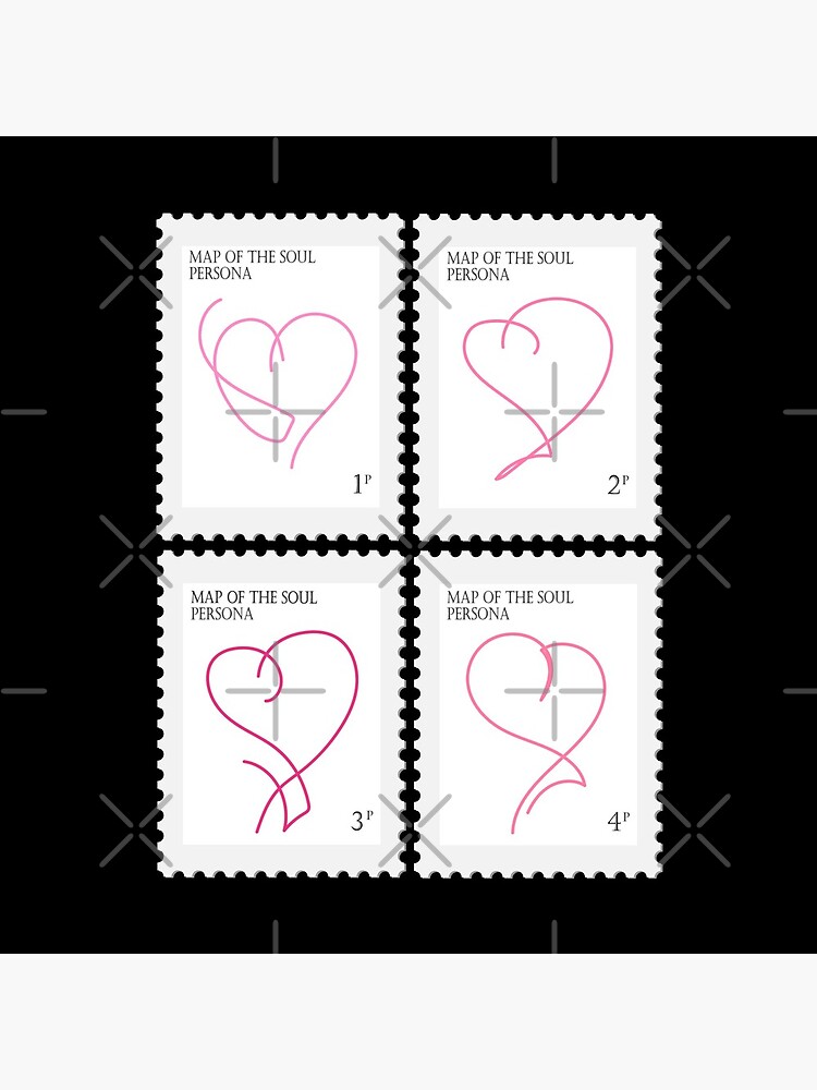 BTS Map of the Soul Persona Stamp by LondonKpopSt