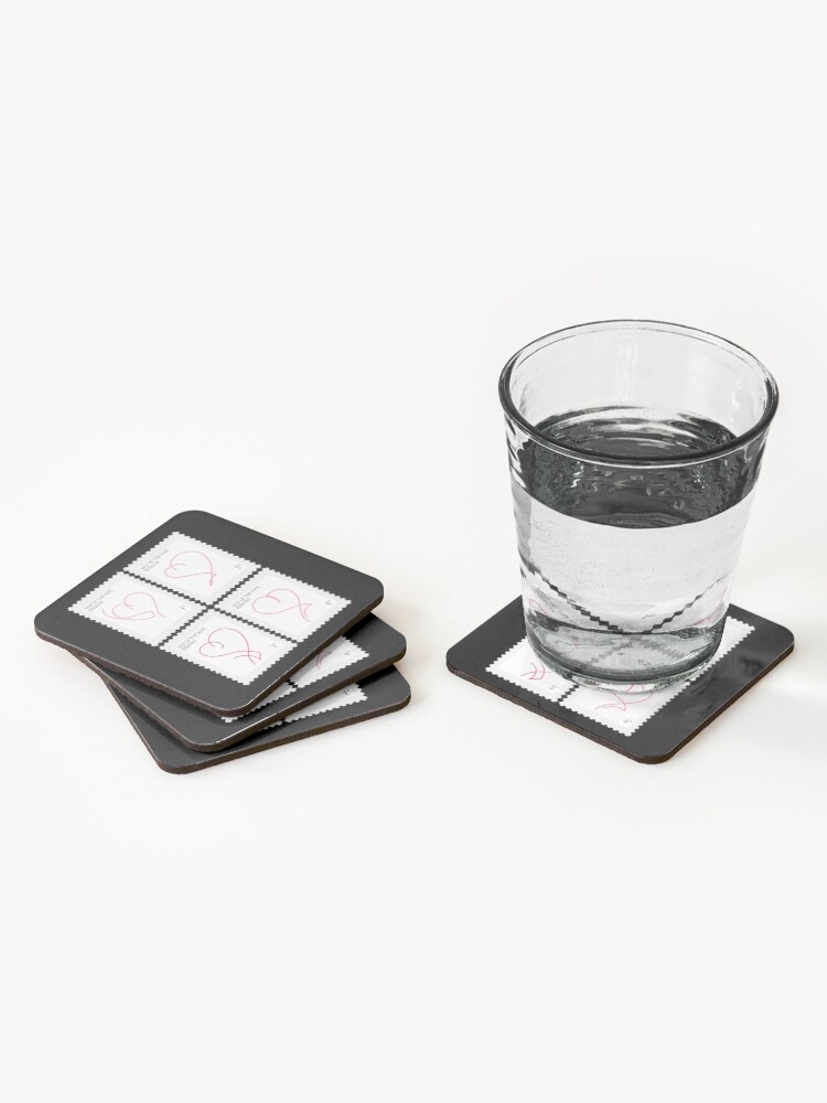 Alternate view of BTS Map of the Soul Persona Stamp Coasters (Set of 4)