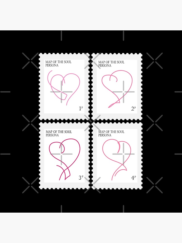 BTS Map of the Soul Persona Stamp by LondonKpopSt