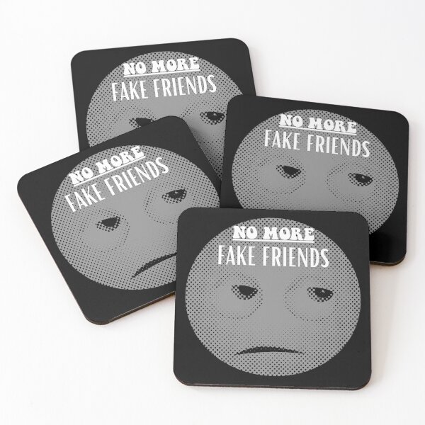 Item preview, No More Fake Friends, No Fake Friends designed and sold by sherwinc.